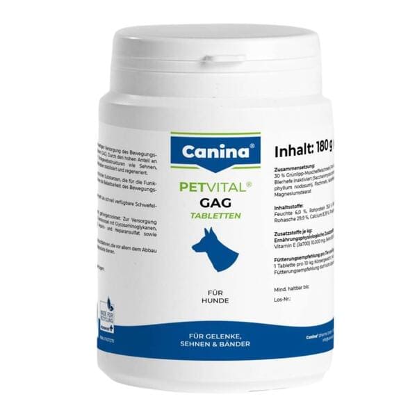 Canina Petvital GAG tabletes locītavām suņiem N180